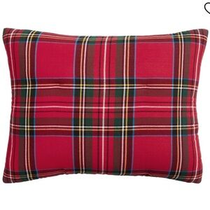 Pottery Barn Stewart Plaid Flannel Reversible Standard Sham